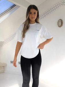 Members Oversized T-Shirt - White sold by Blakely