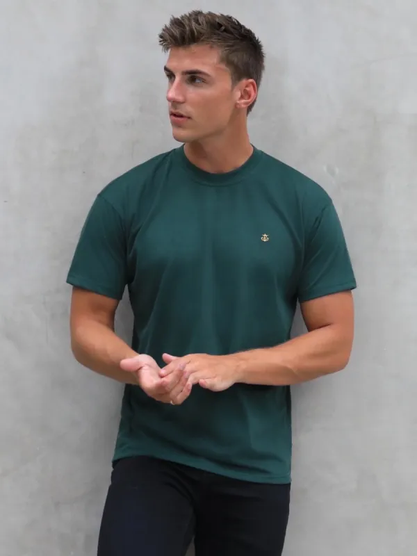 Anchor Relaxed T-Shirt - Dark Green sold by Blakely