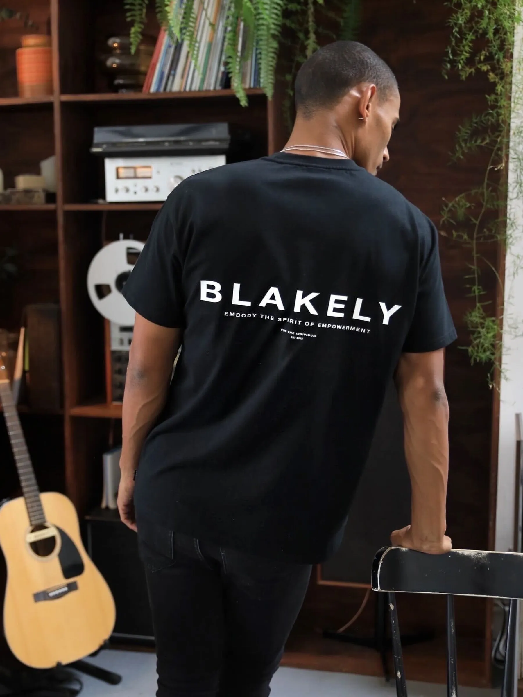 Statement Relaxed T-Shirt - Black sold by Blakely