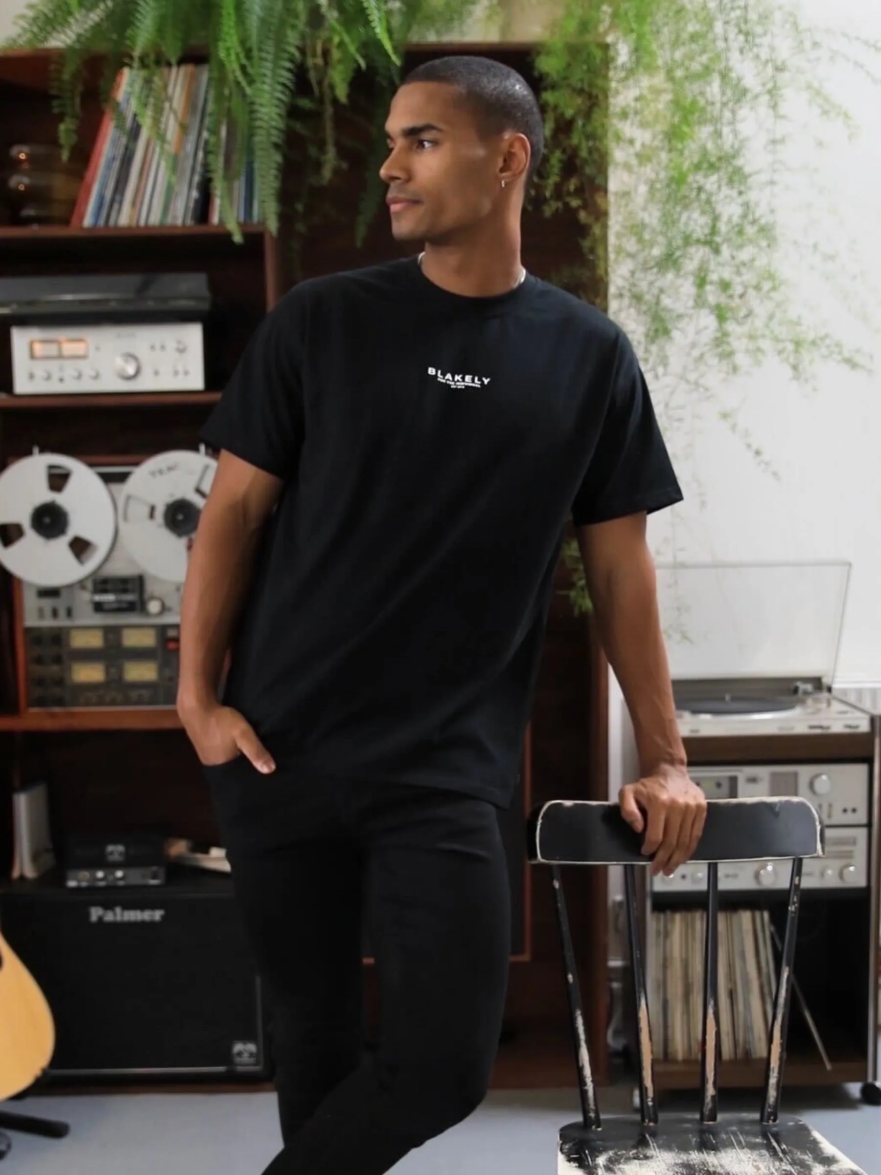 Statement Relaxed T-Shirt - Black sold by Blakely product image thumbnail 3