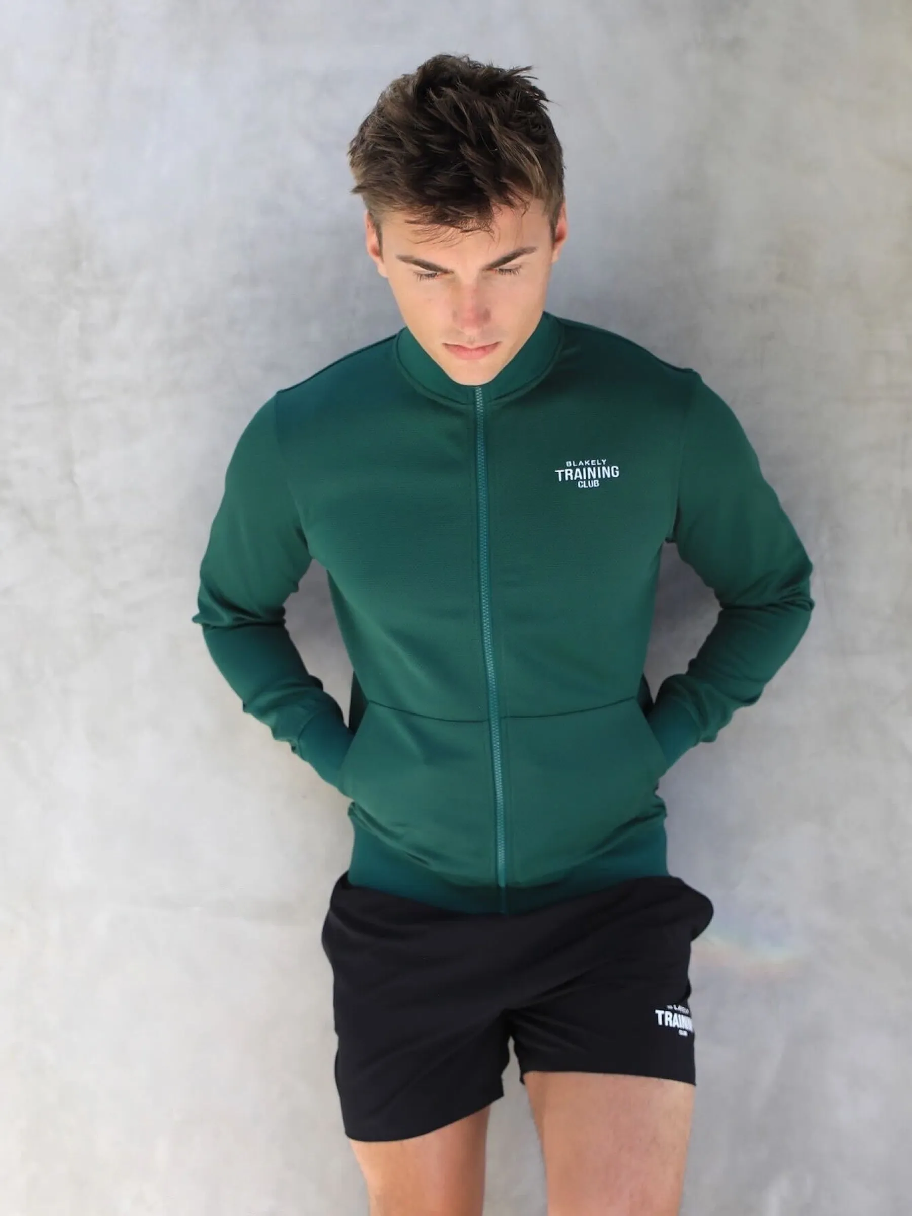 Full Zip Training Jacket - Dark Green sold by Blakely product image thumbnail 4
