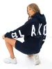 Isabel Oversized Hoodie - Navy Blue sold by Blakely