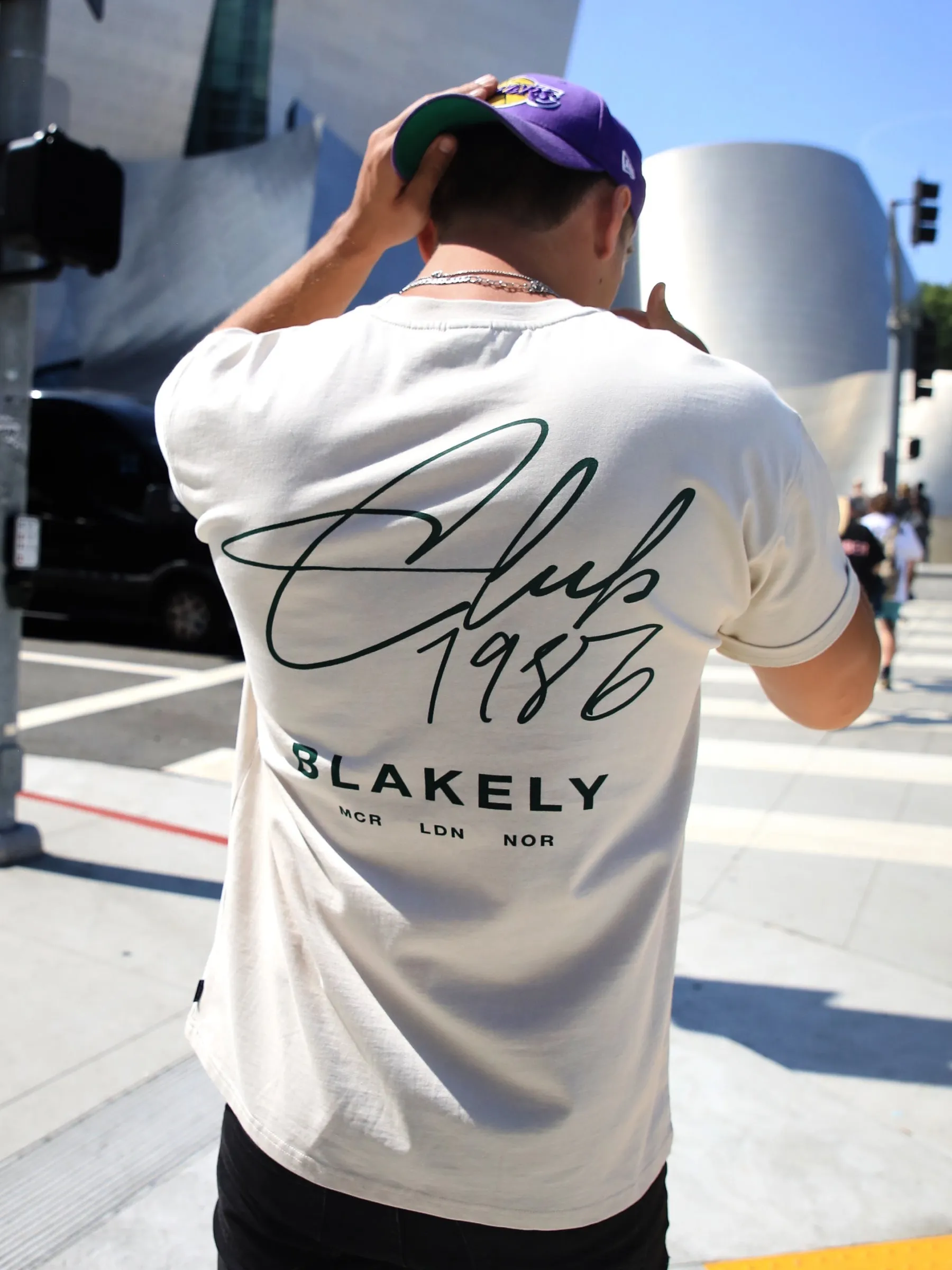 Club Relaxed T-Shirt - Chalk sold by Blakely