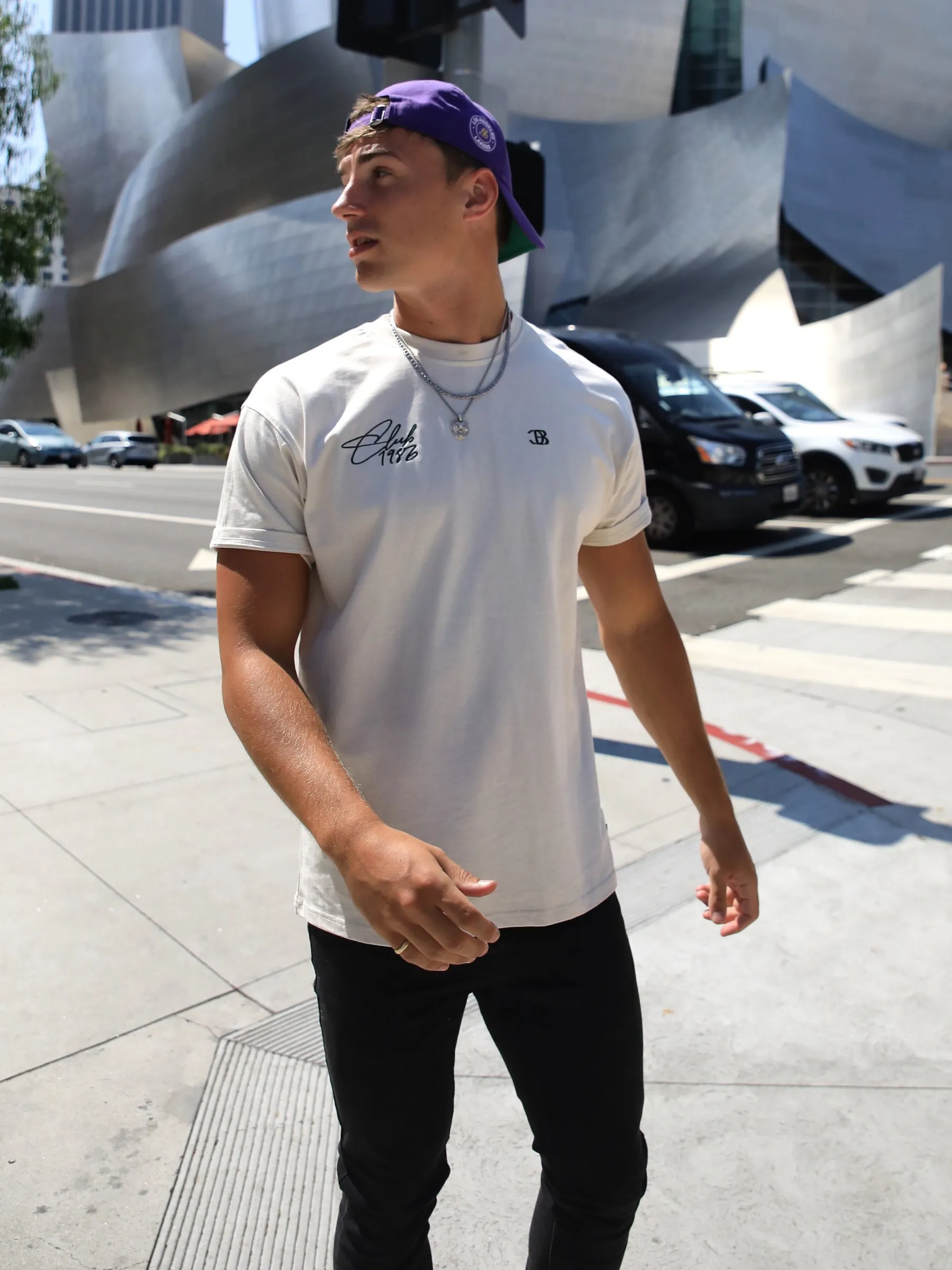 Club Relaxed T-Shirt - Chalk sold by Blakely product image thumbnail 4