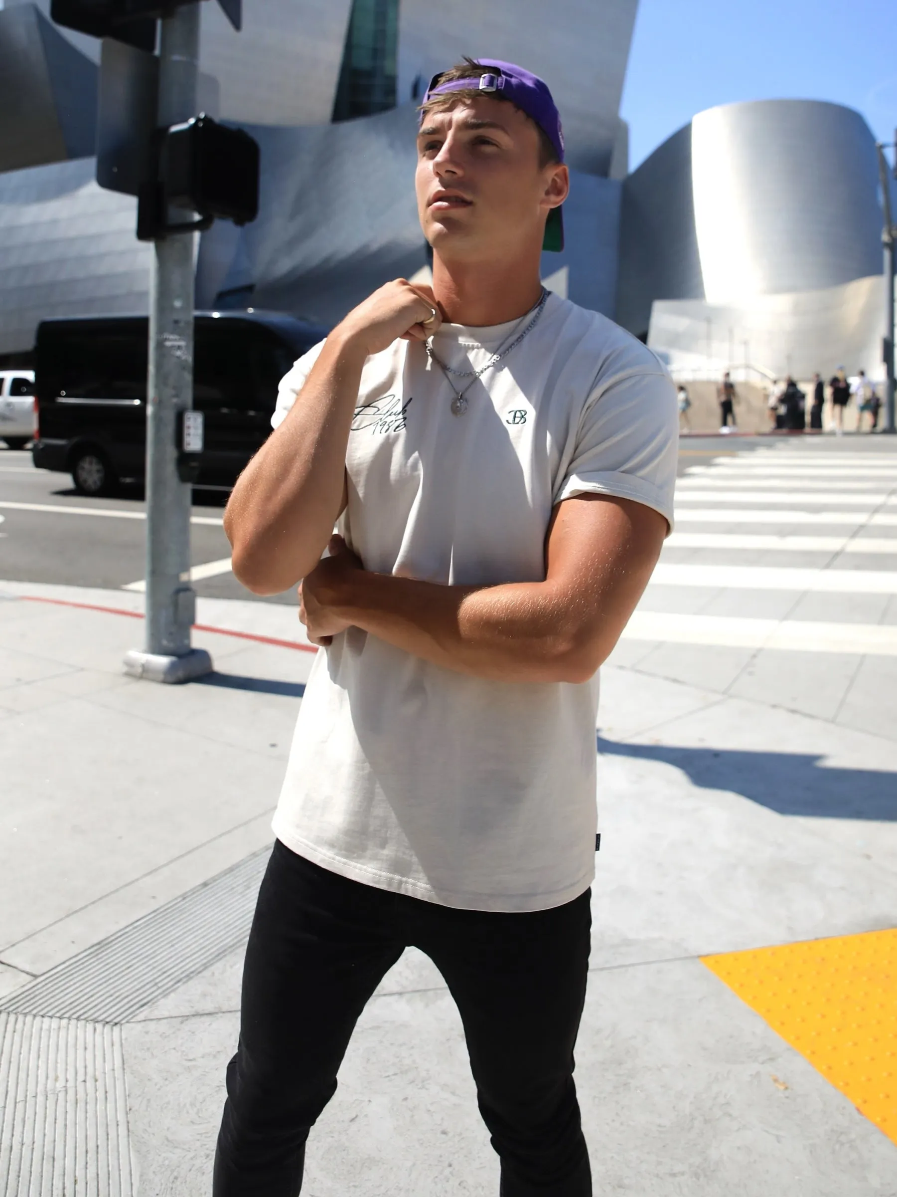 Club Relaxed T-Shirt - Chalk sold by Blakely product image thumbnail 5