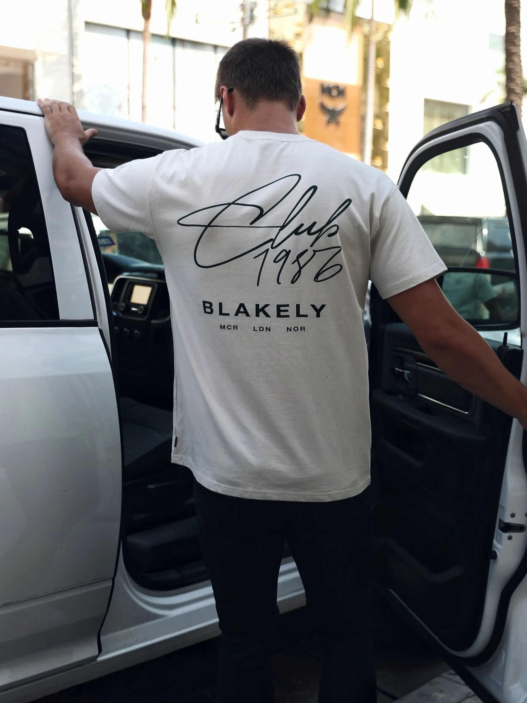 Club Relaxed T-Shirt - Chalk sold by Blakely product image thumbnail 3
