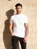 Rue Slim T-Shirt - White sold by Blakely