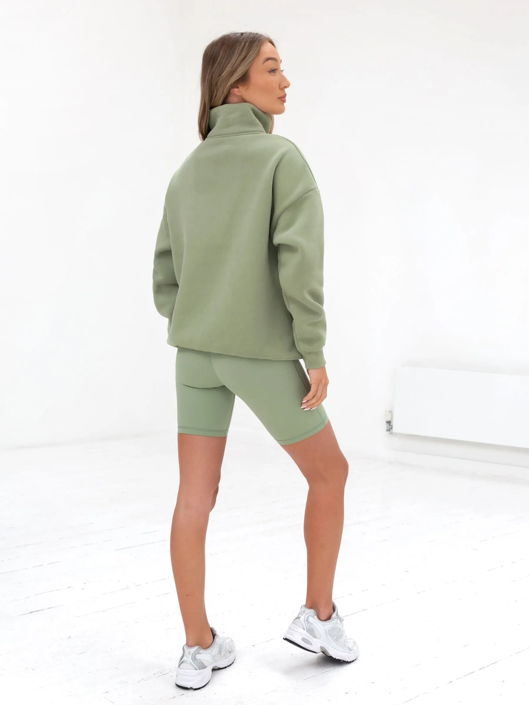 Ultimate 1/4 Zip Jumper - Pistachio sold by Blakely product image thumbnail 4