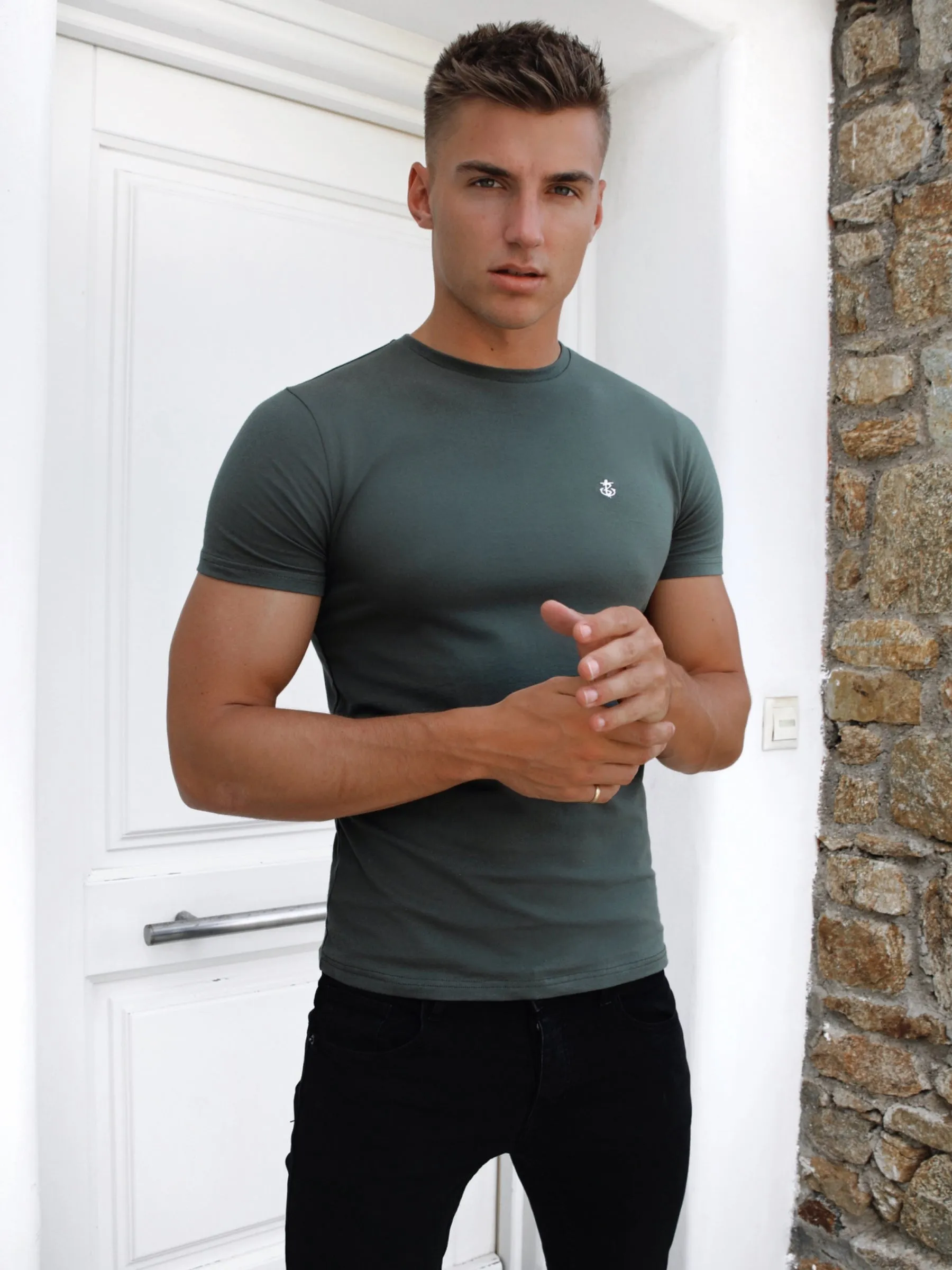 Olivet T-Shirt - Green sold by Blakely product image thumbnail 5