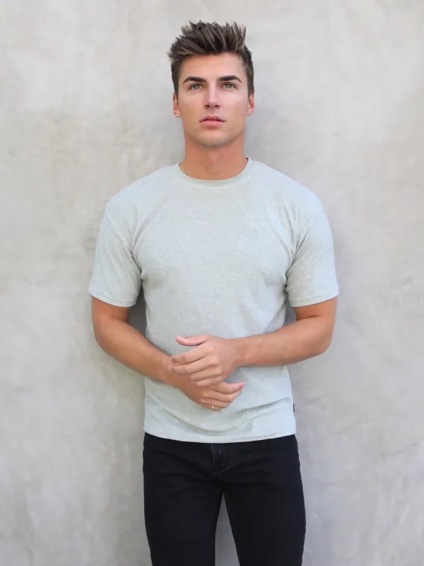 Soft Textured T-Shirt - Light Sage sold by Blakely