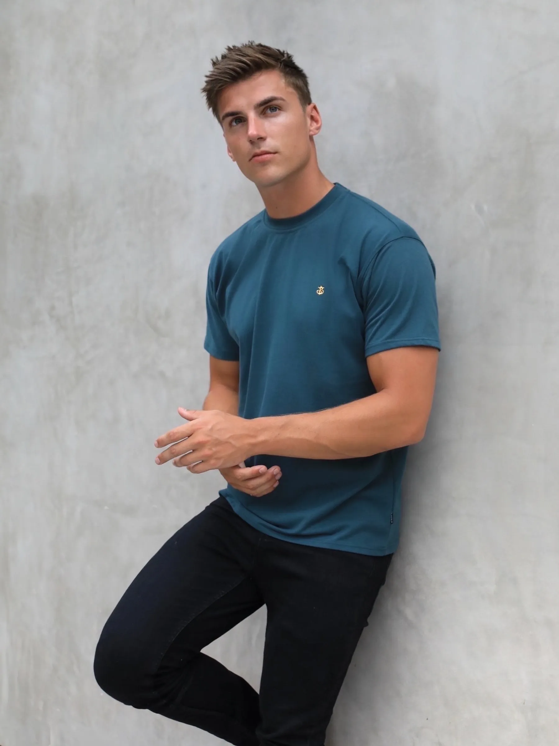 Anchor Relaxed T-Shirt - Teal Green sold by Blakely product image thumbnail 5