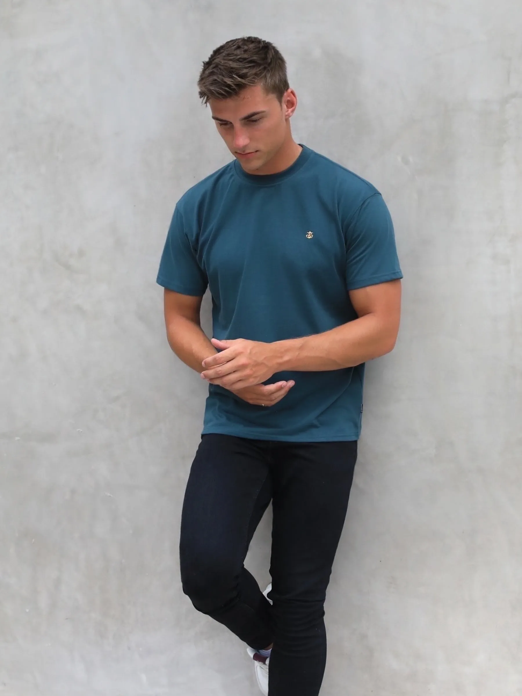 Anchor Relaxed T-Shirt - Teal Green sold by Blakely product image thumbnail 3