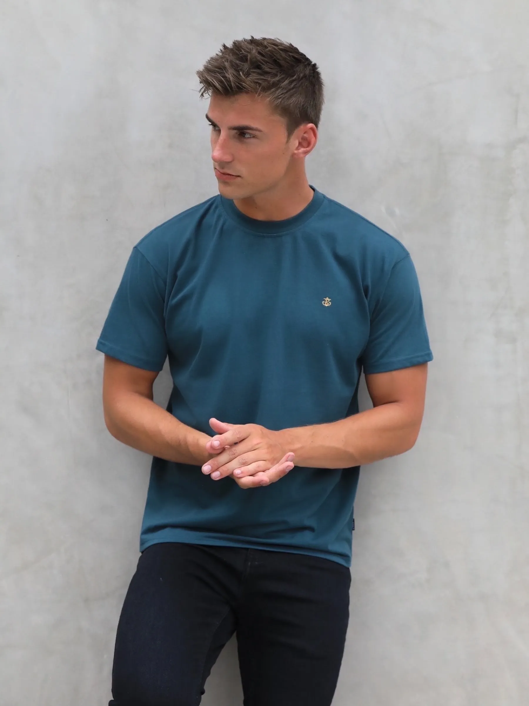 Anchor Relaxed T-Shirt - Teal Green sold by Blakely product image thumbnail 2