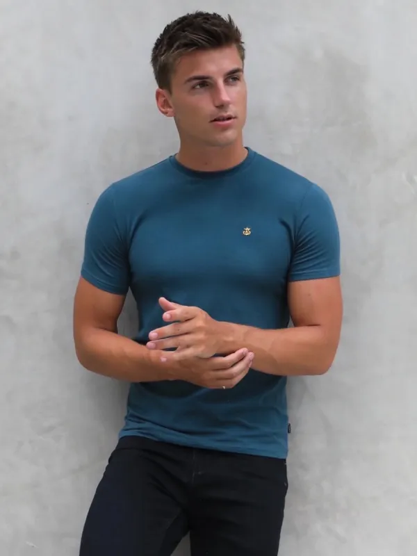 Anchor T-Shirt - Teal Green sold by Blakely