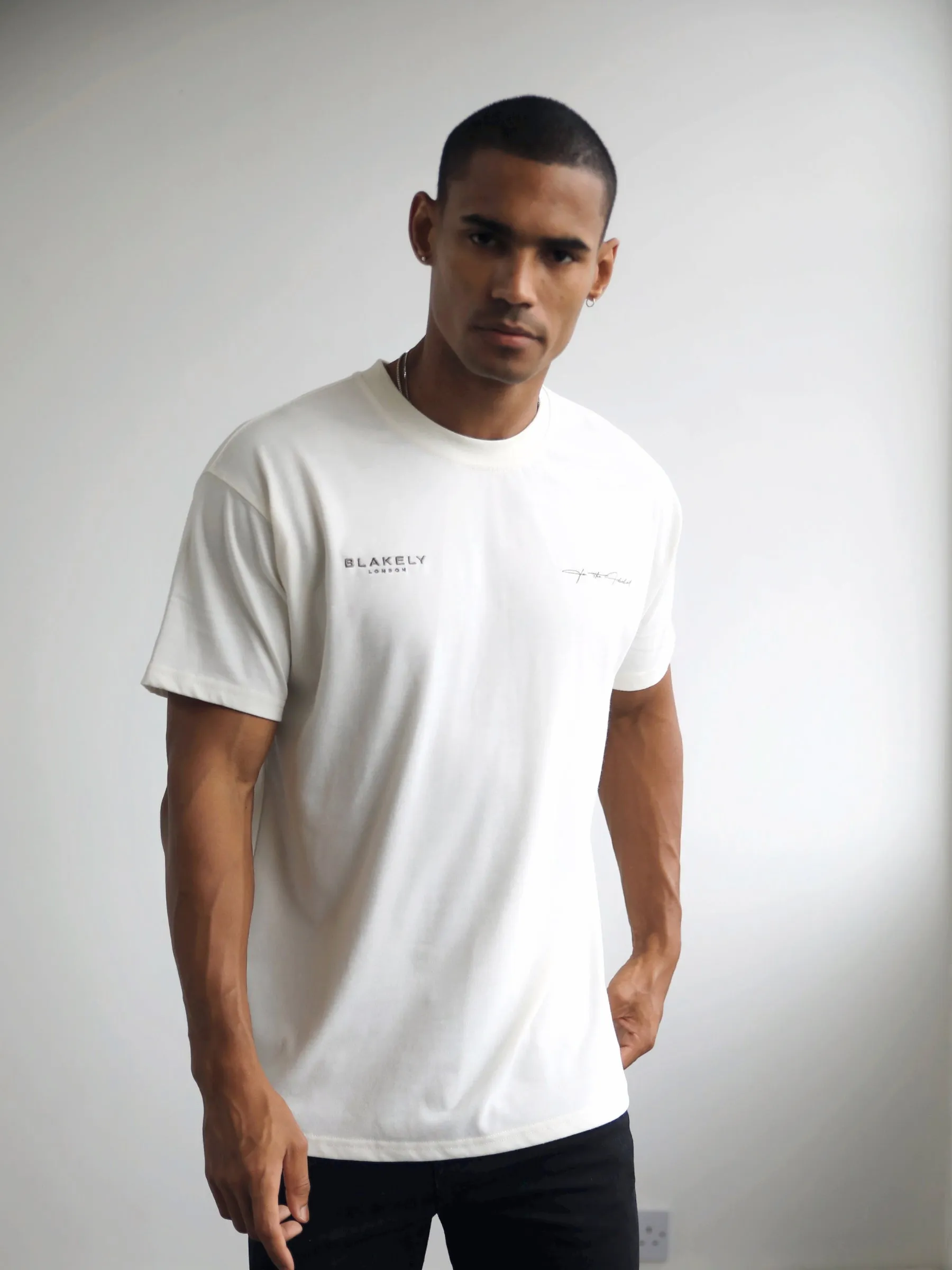 Signature Relaxed T-Shirt - Off White sold by Blakely product image thumbnail 3