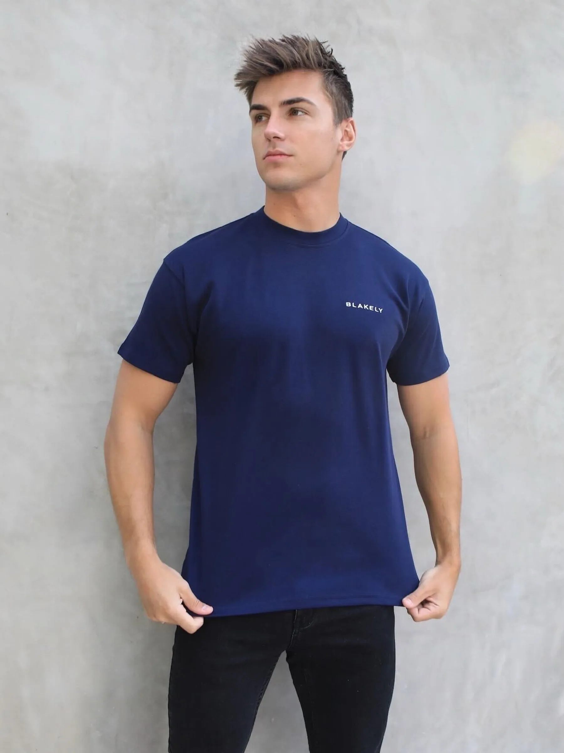 Series Relaxed T-Shirt - Navy sold by Blakely product image thumbnail 5