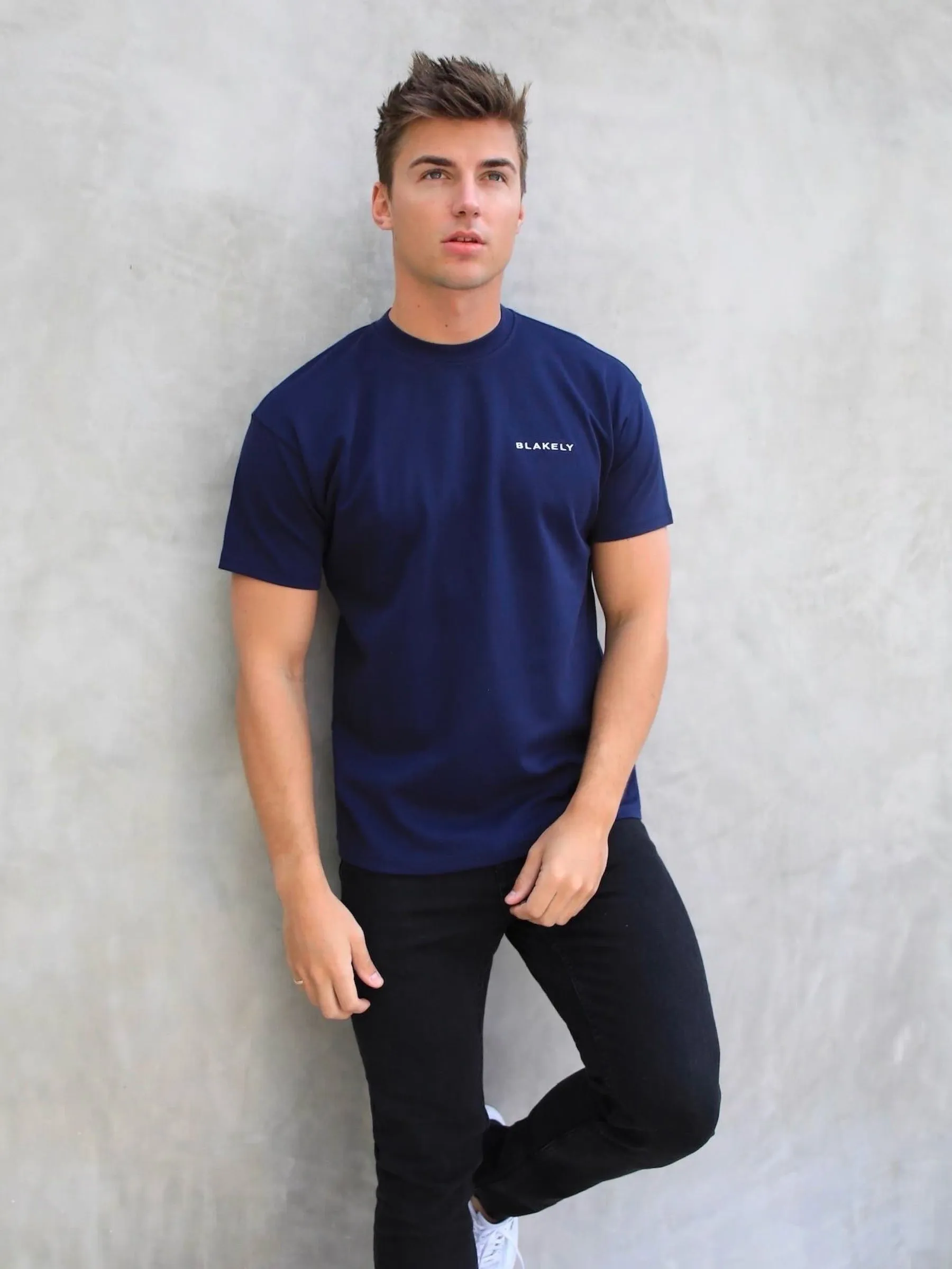 Series Relaxed T-Shirt - Navy sold by Blakely product image thumbnail 2