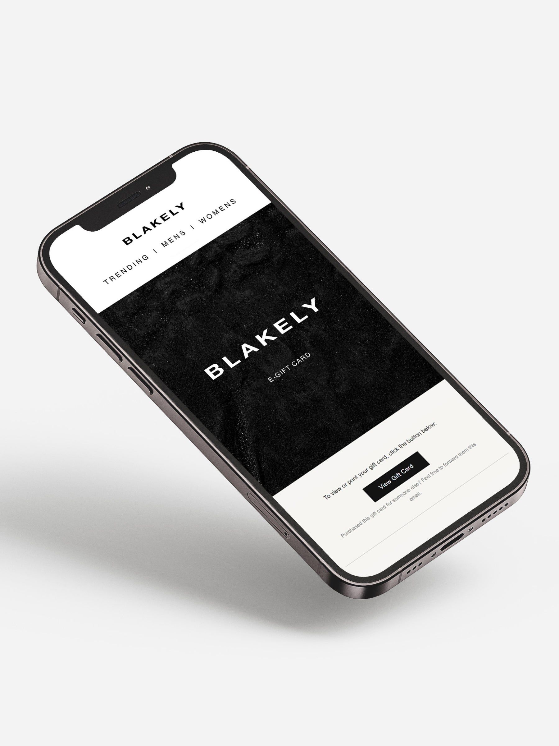 E-Gift Card sold by Blakely