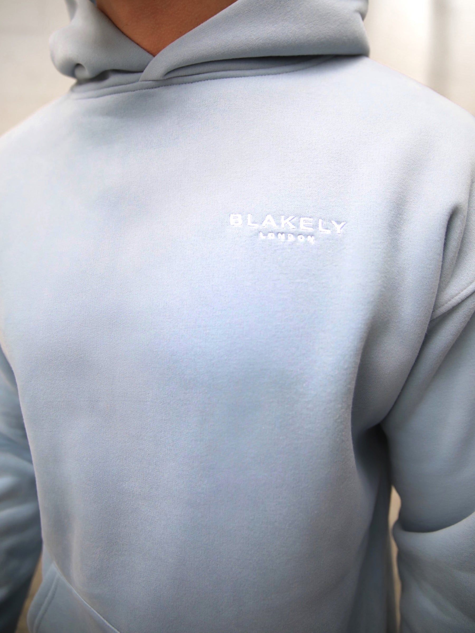 Universal Relaxed Hoodie - Ice Blue sold by Blakely product image thumbnail 5