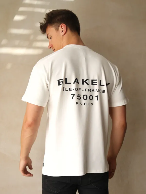 Rue Relaxed T-Shirt - White sold by Blakely