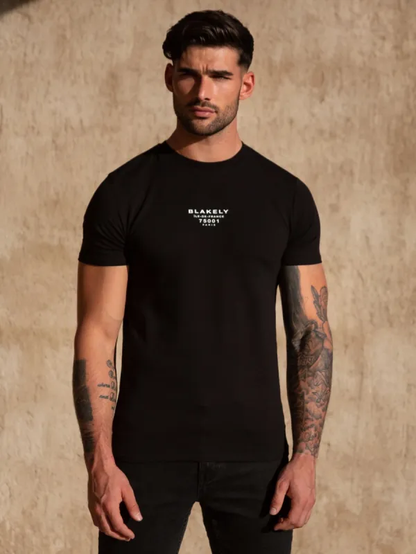 Rue Slim T-Shirt - Black sold by Blakely
