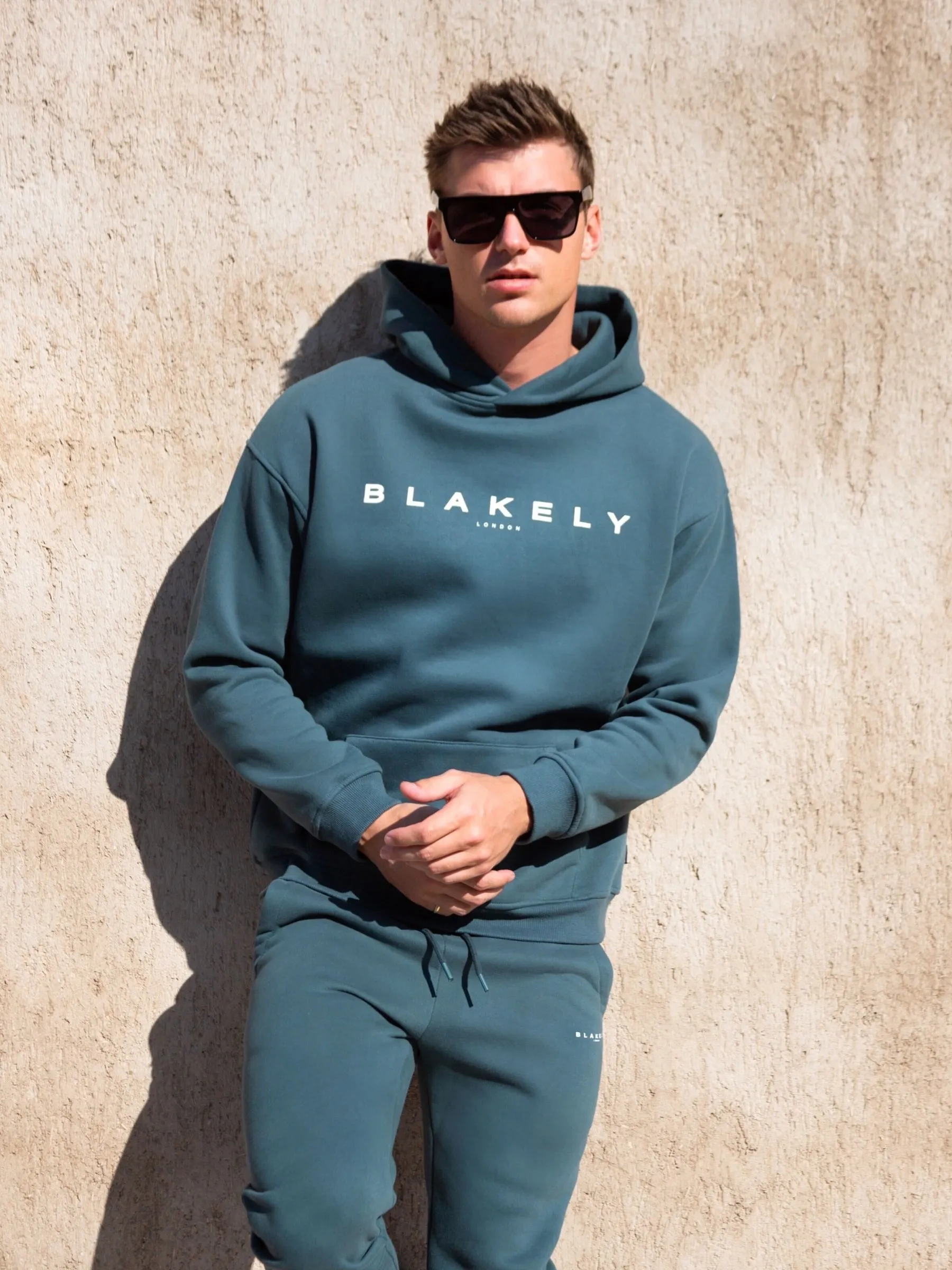 Evolved II Relaxed Hoodie - Teal Green sold by Blakely product image thumbnail 2