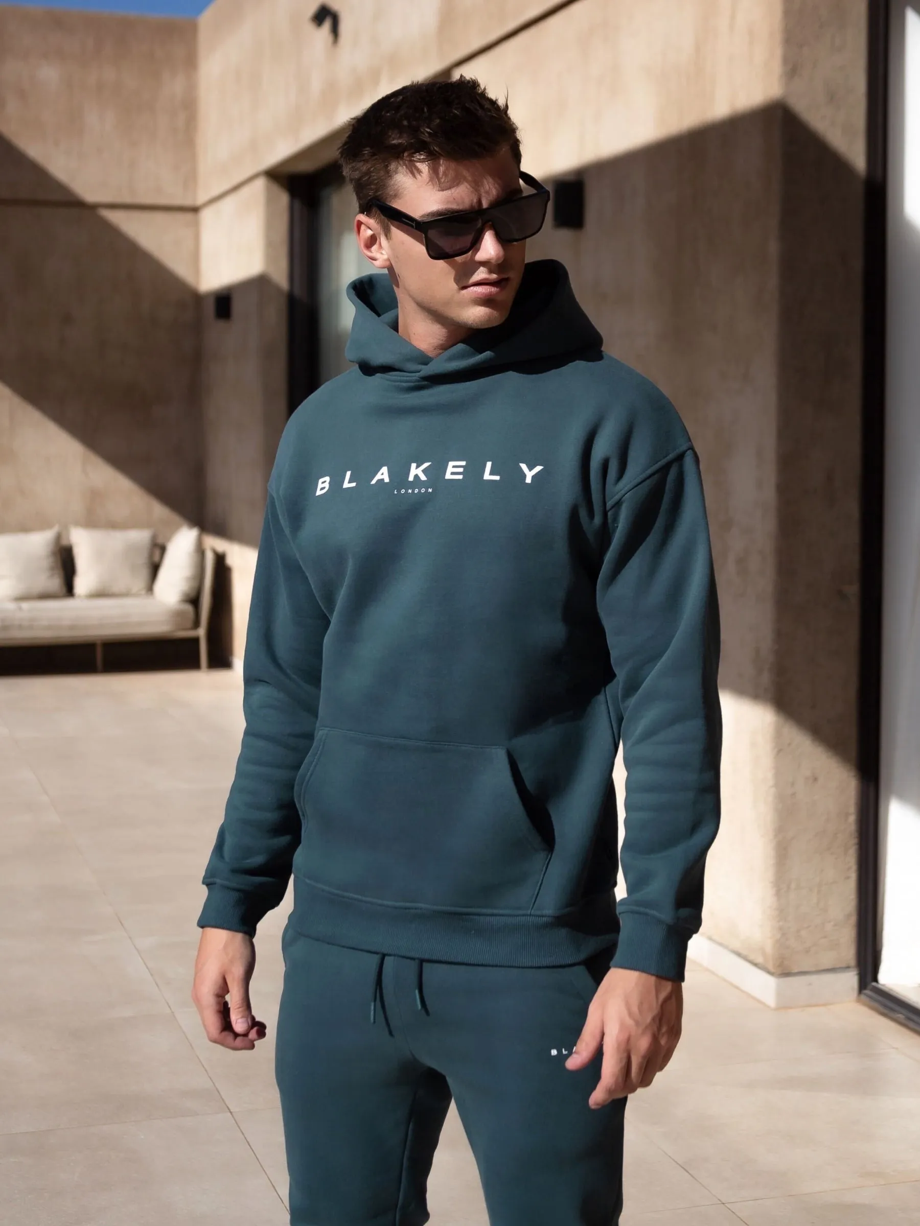 Evolved II Relaxed Hoodie - Teal Green sold by Blakely product image thumbnail 5