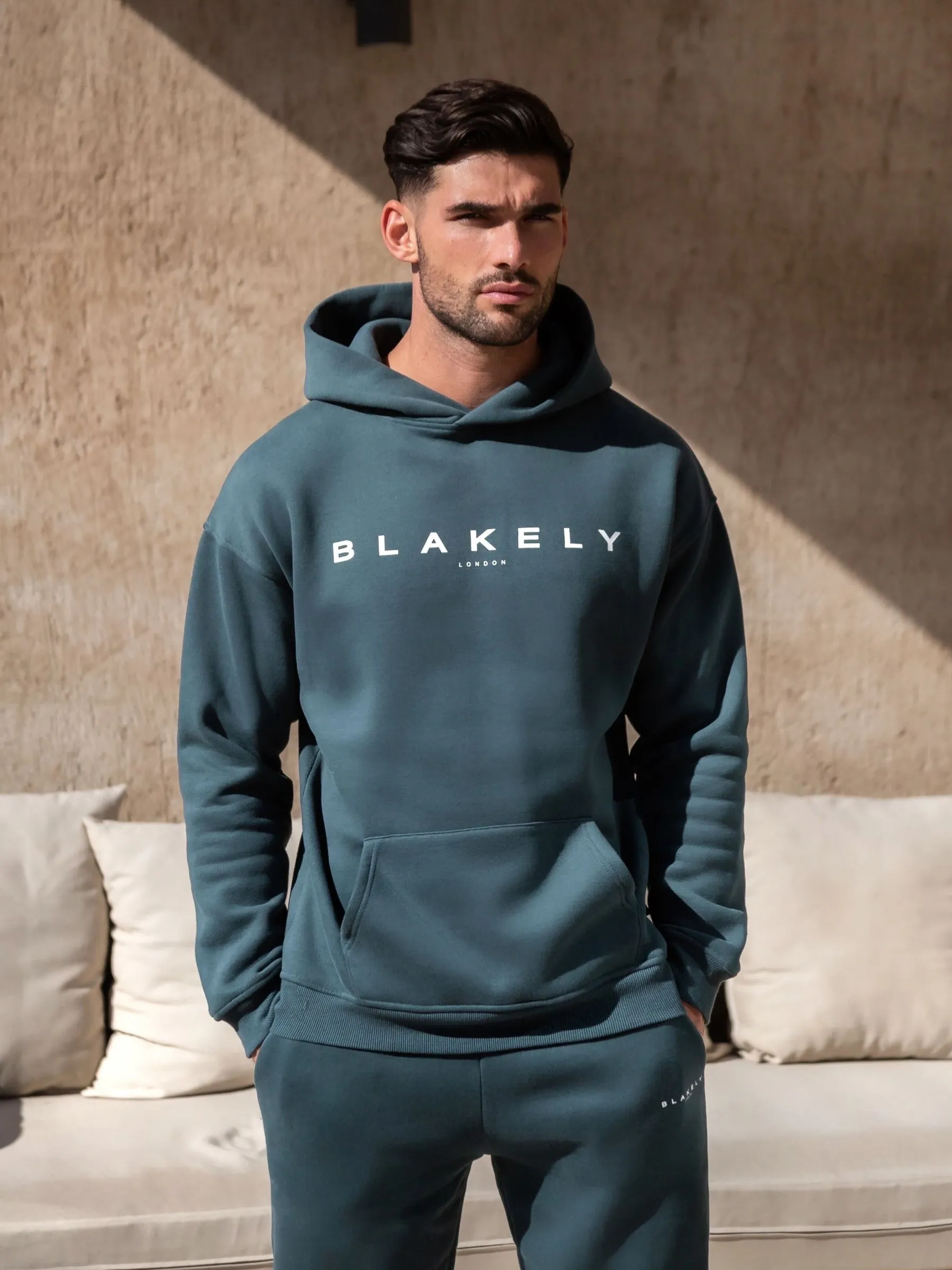 Evolved II Relaxed Hoodie - Teal Green sold by Blakely product image thumbnail 3