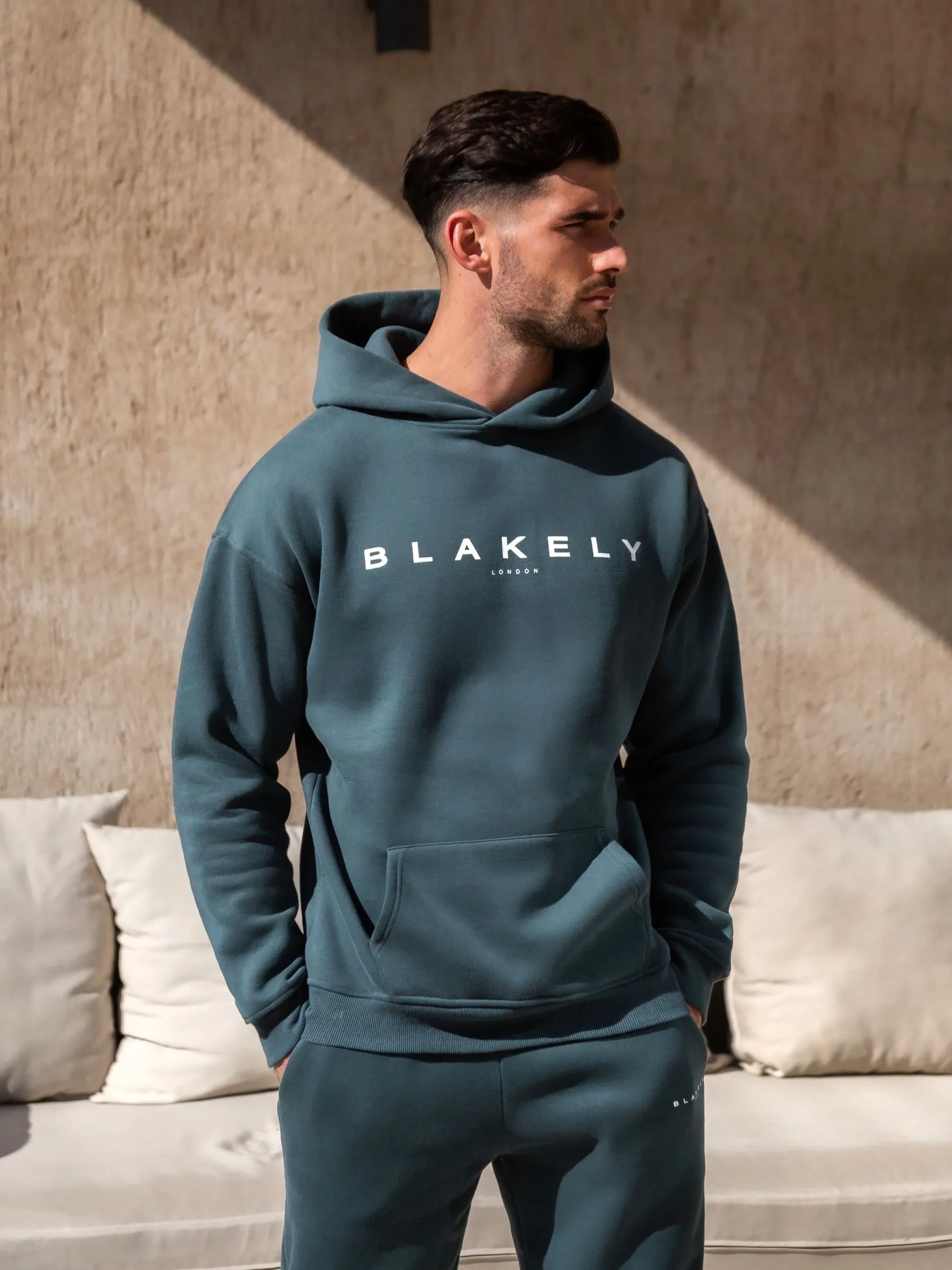 Evolved II Relaxed Hoodie - Teal Green sold by Blakely product image thumbnail 4