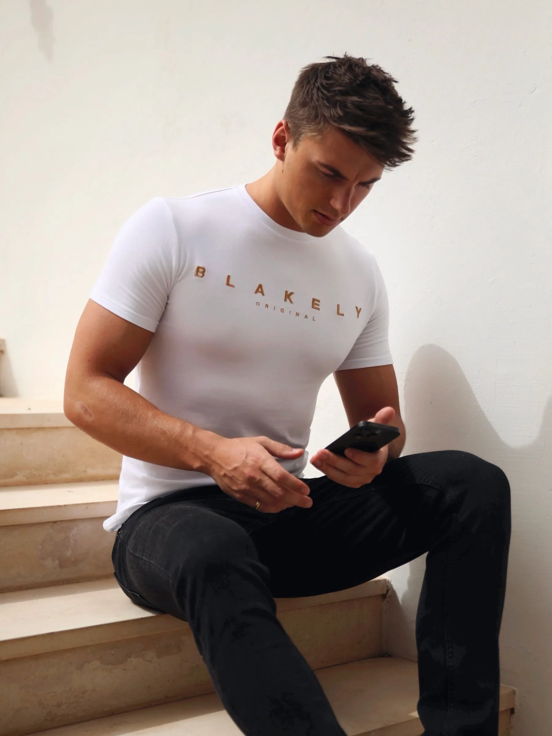 Goldstone T-Shirt - White sold by Blakely product image thumbnail 5