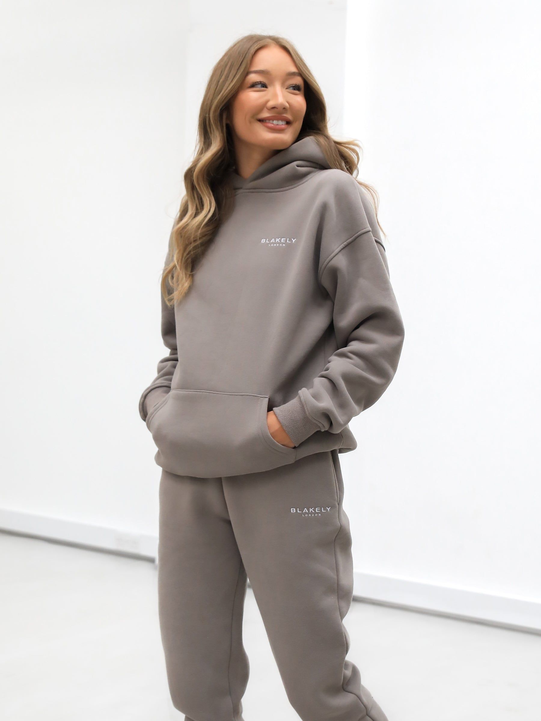 Universal Women's Relaxed Hoodie - Soft Taupe sold by Blakely product image thumbnail 3