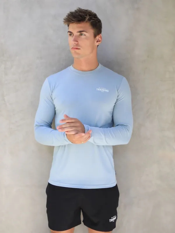 Long Sleeve Training T-Shirt - Light Blue sold by Blakely