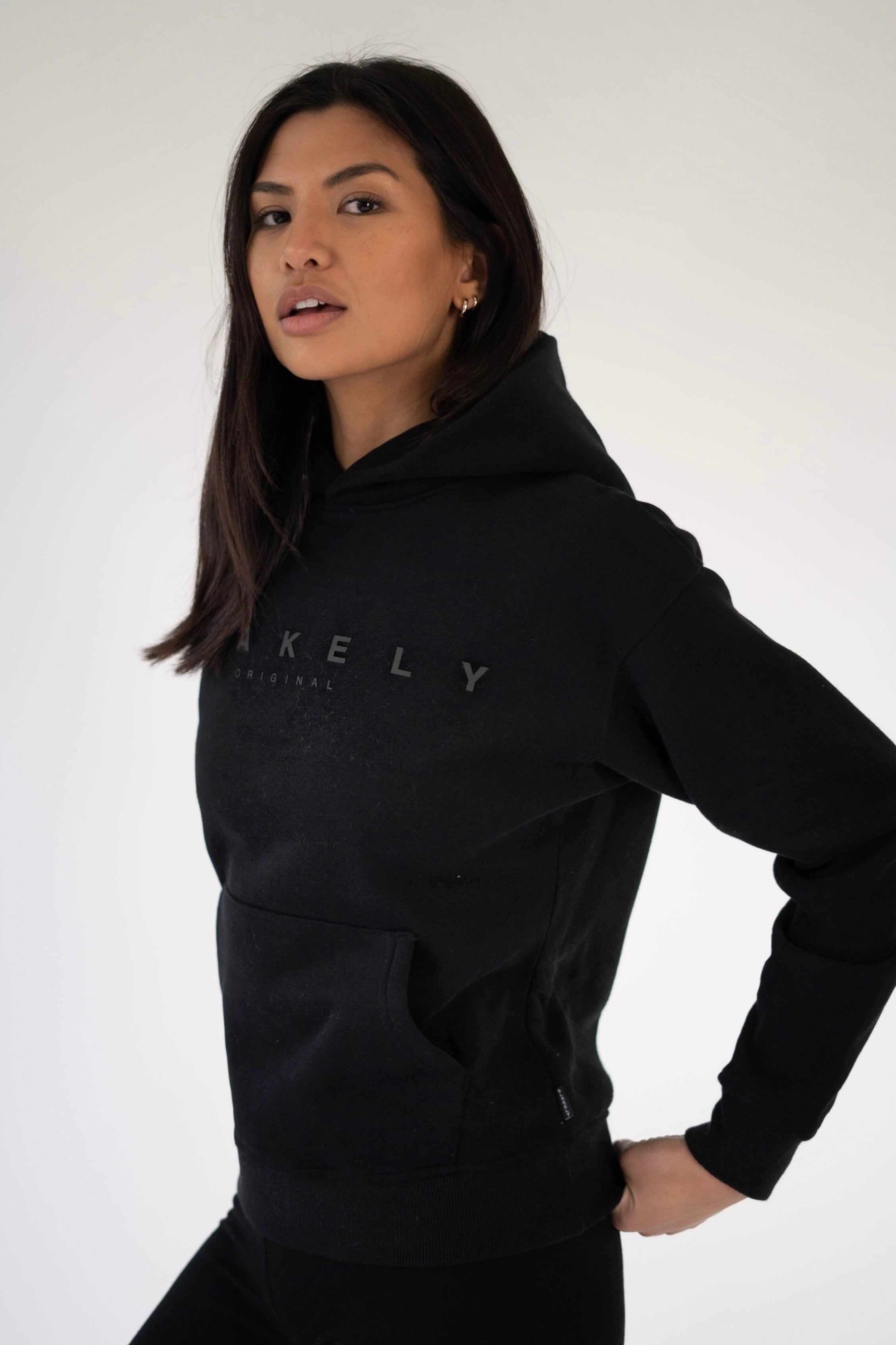 Element Womens Oversized Hoodie - Black sold by Blakely product image thumbnail 5