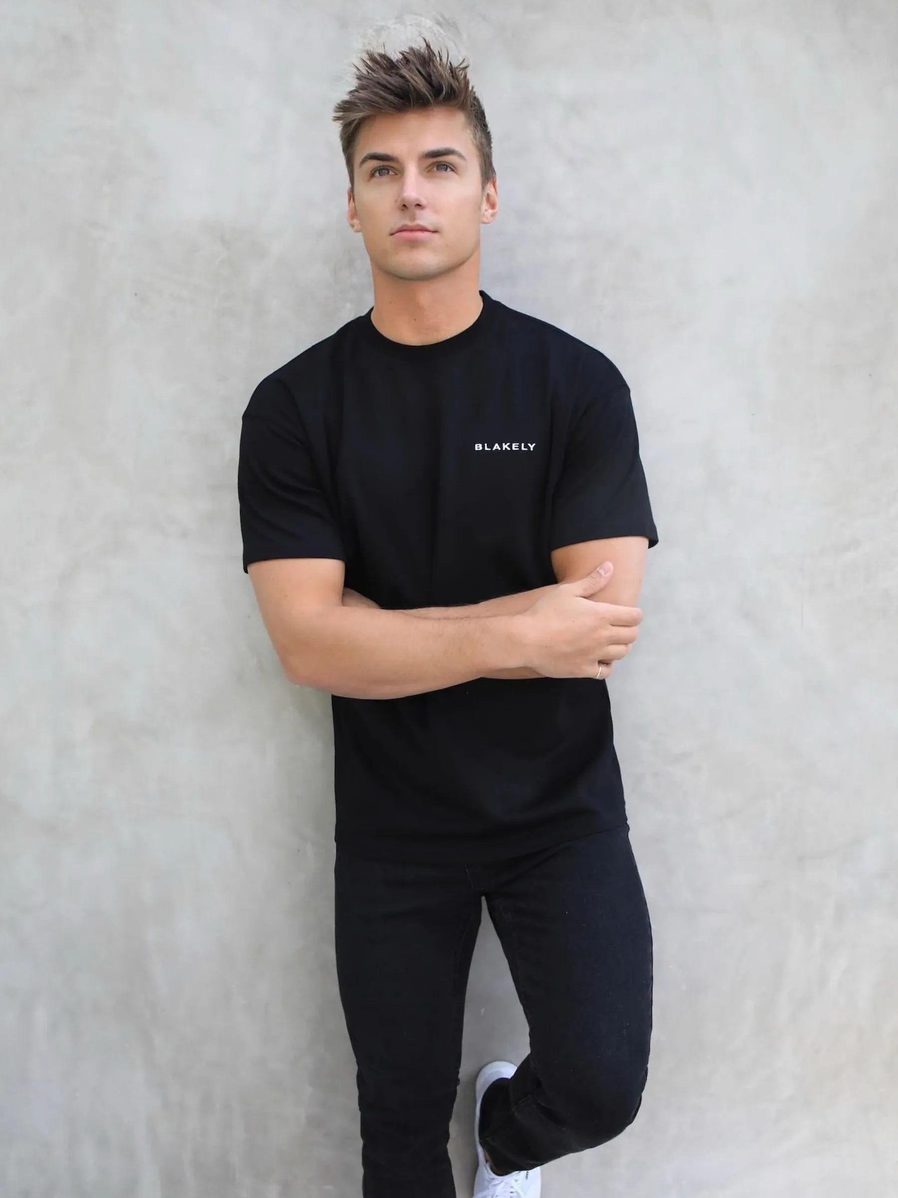Series Relaxed T-Shirt - Black sold by Blakely product image thumbnail 2