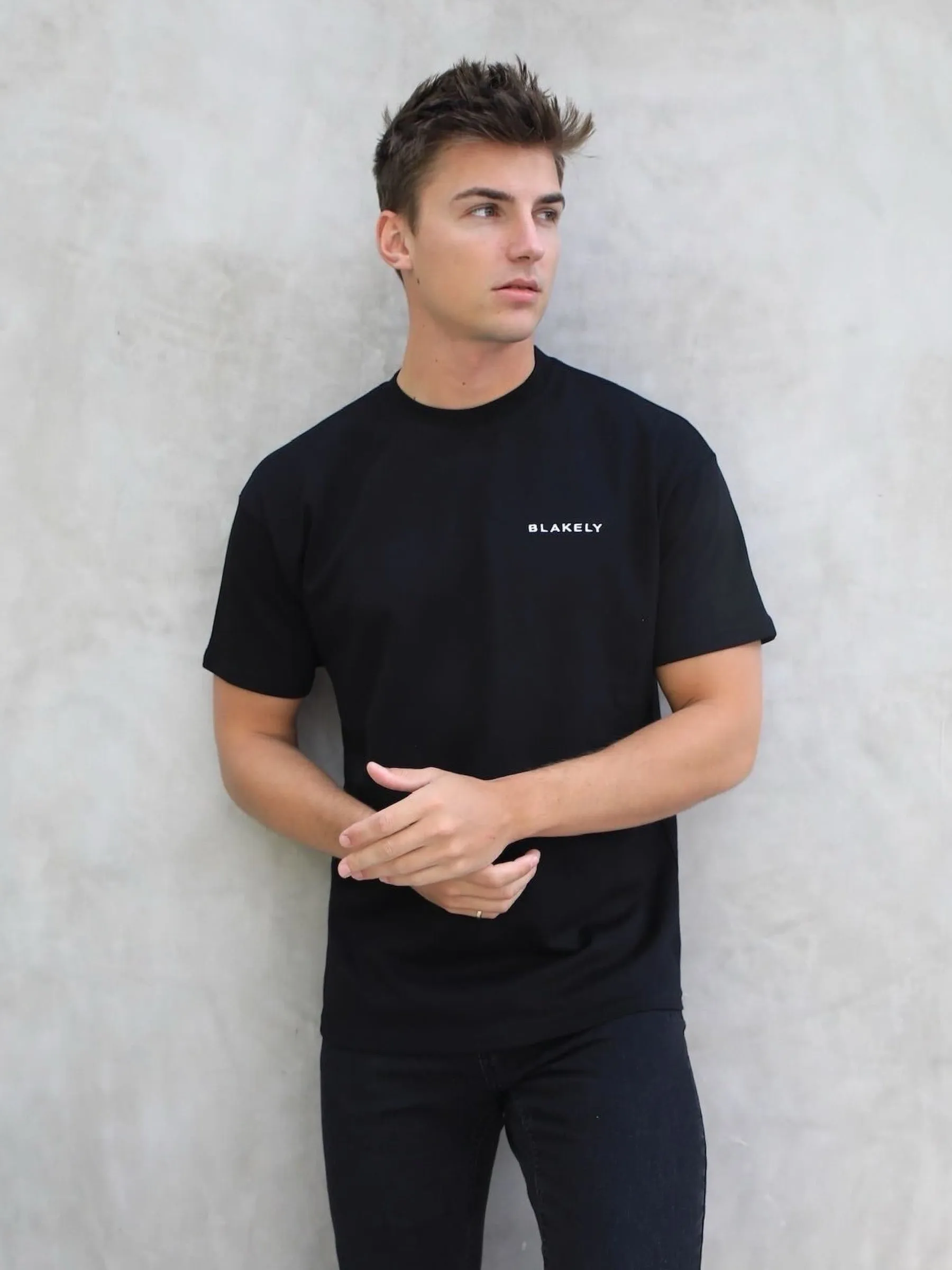 Series Relaxed T-Shirt - Black sold by Blakely product image thumbnail 3