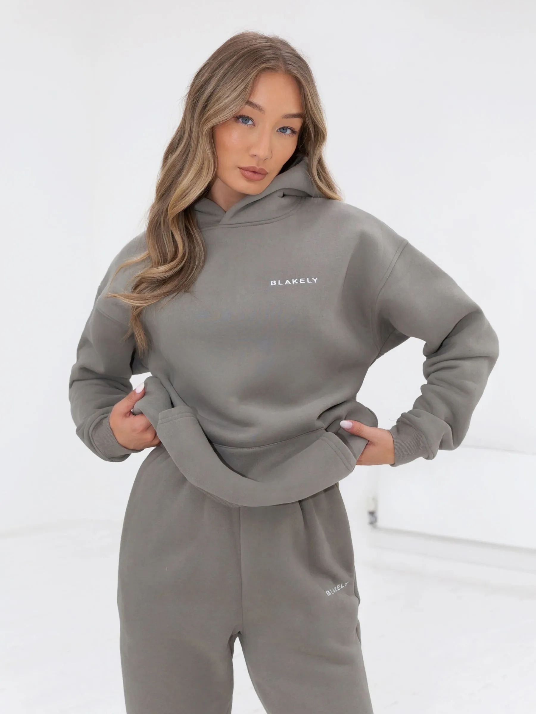 Series Oversized Hoodie - Stone Grey sold by Blakely