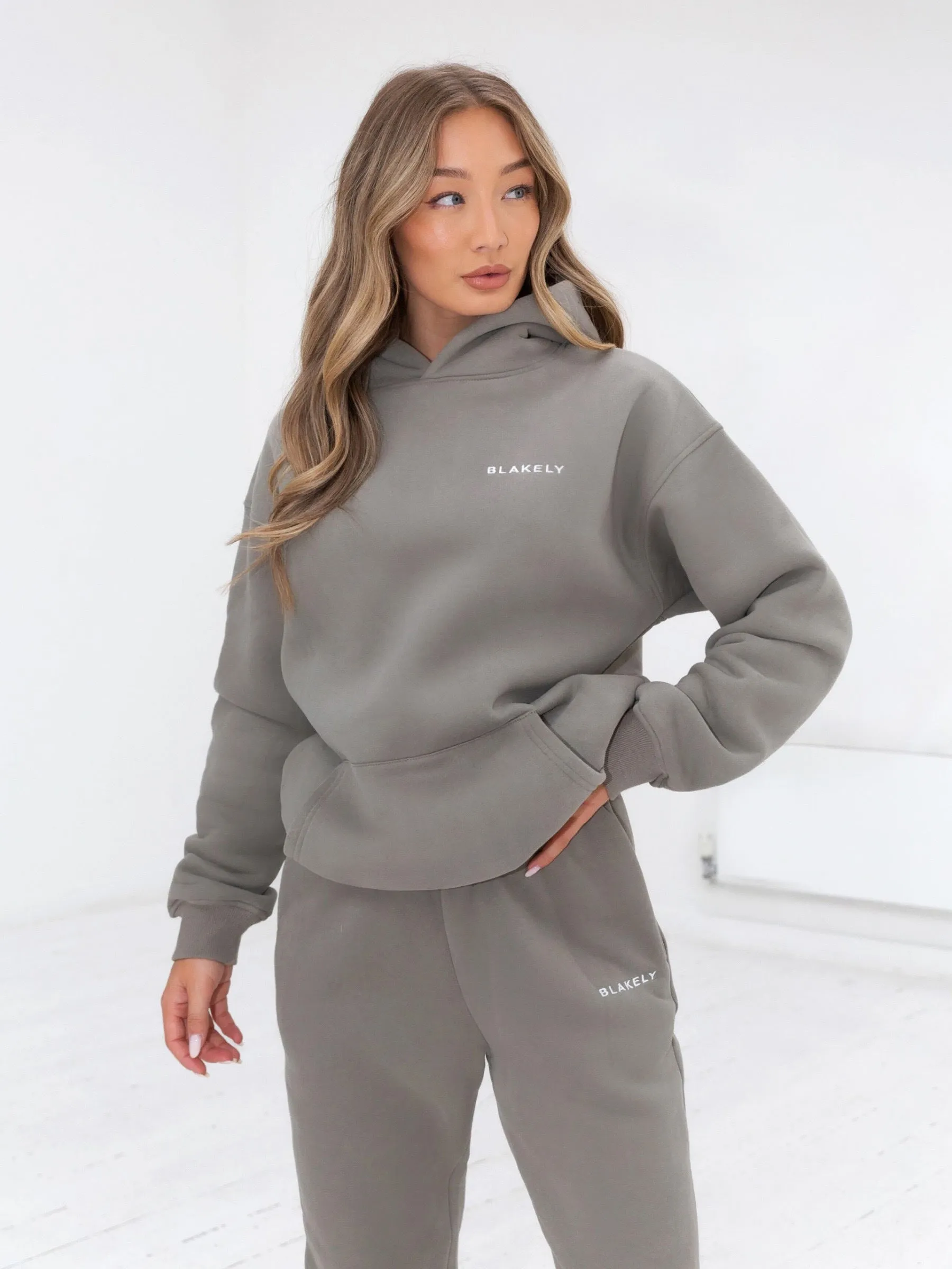 Series Oversized Hoodie - Stone Grey sold by Blakely product image thumbnail 4