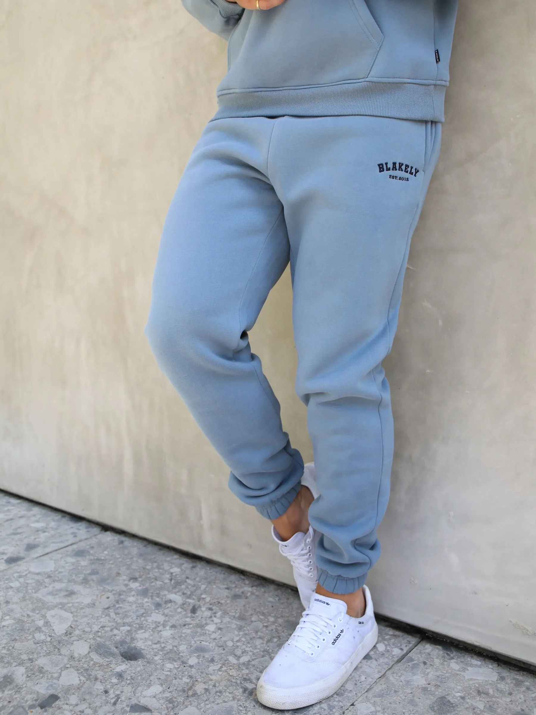 Varsity Relaxed Sweatpants - Blue sold by Blakely product image thumbnail 5
