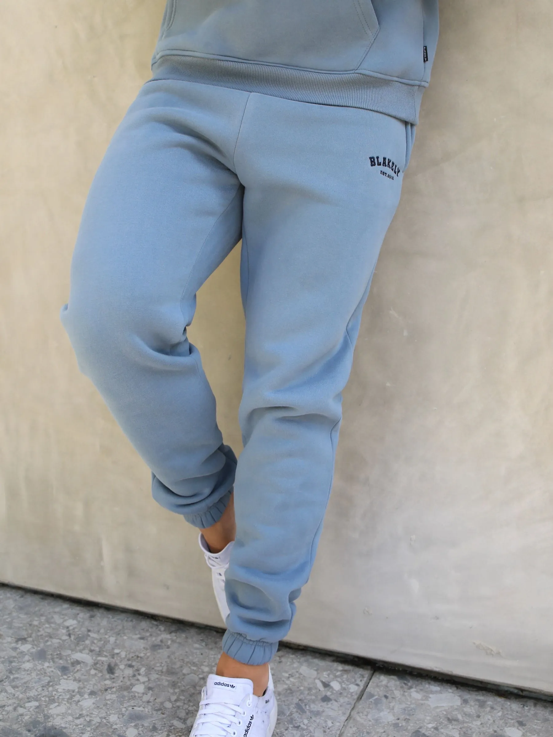 Varsity Relaxed Sweatpants - Blue sold by Blakely product image thumbnail 3