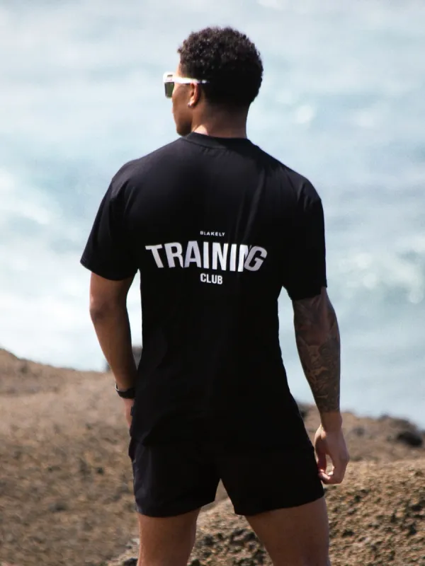 Relaxed Training T-Shirt - Black sold by Blakely