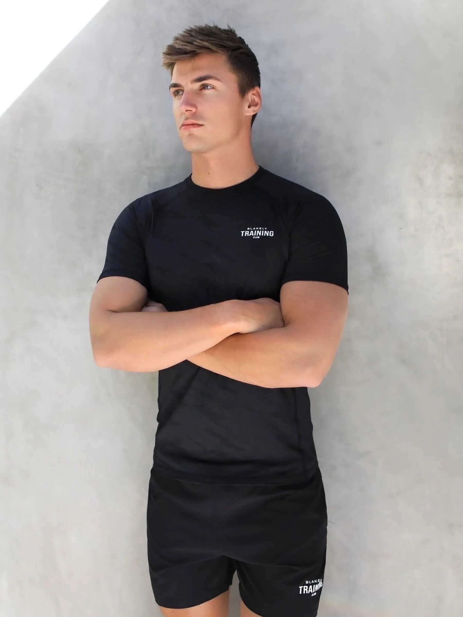 Lightweight Training T-Shirt - Black sold by Blakely product image thumbnail 4