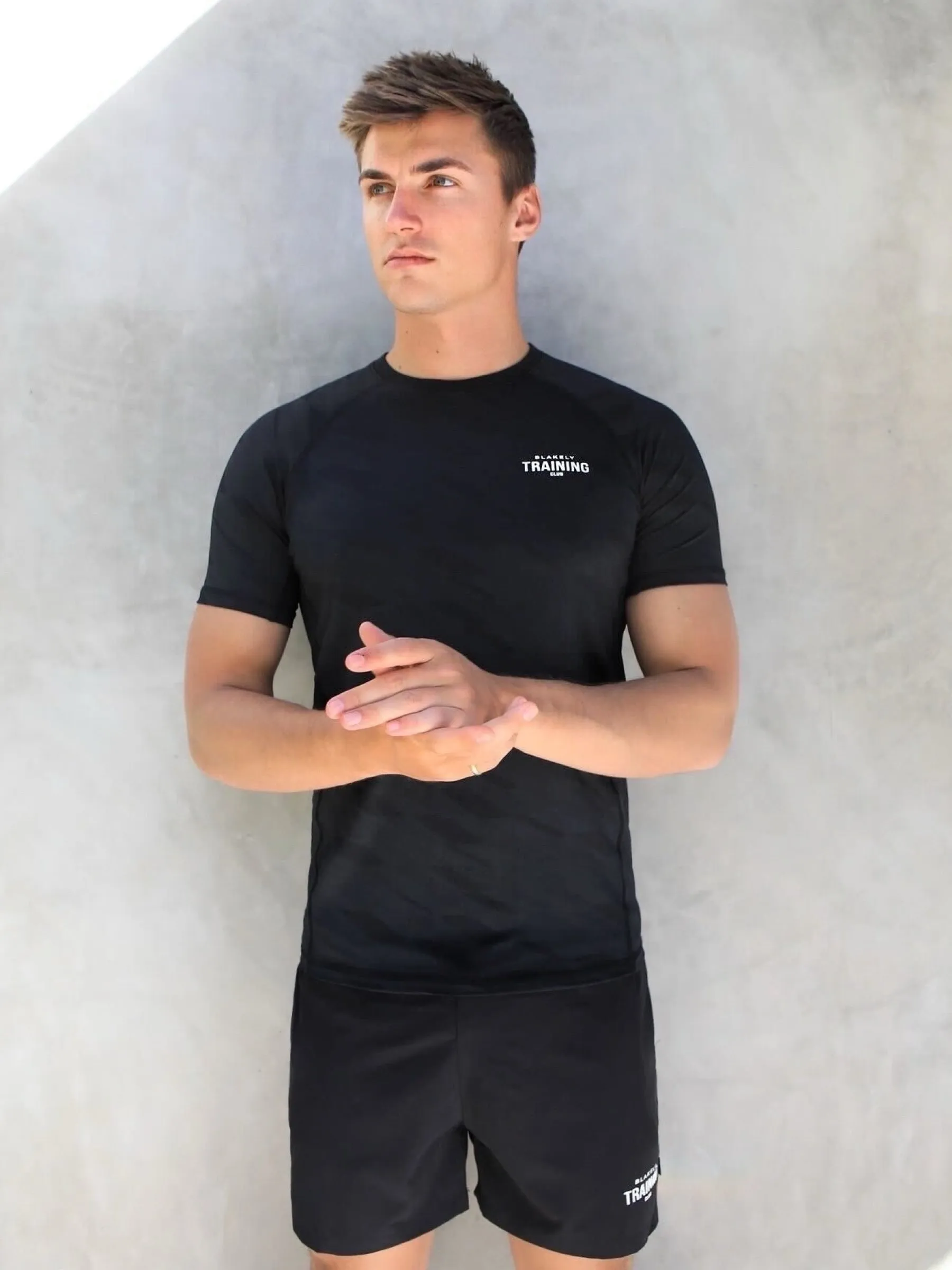 Lightweight Training T-Shirt - Black sold by Blakely