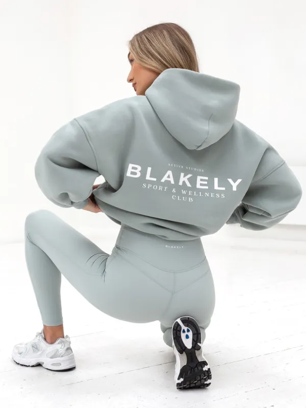 Active Studios Oversized Hoodie - Mineral Blue sold by Blakely