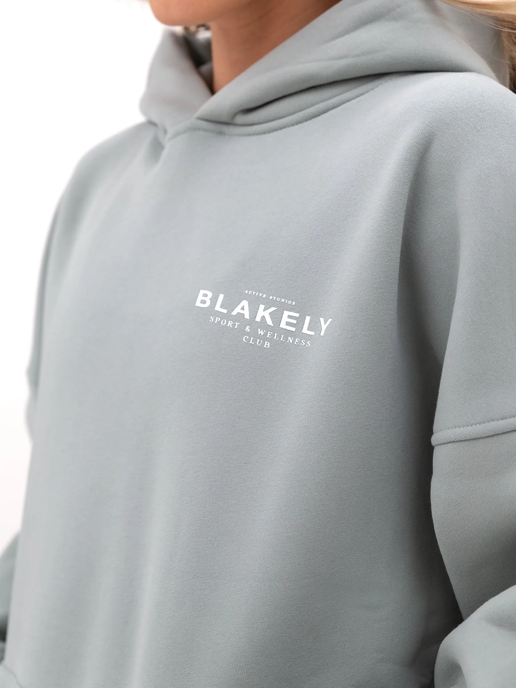 Active Studios Oversized Hoodie - Mineral Blue sold by Blakely product image thumbnail 5