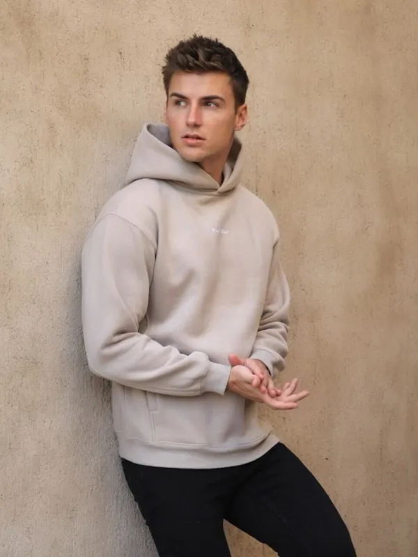 Bolton Relaxed Hoodie - Sand sold by Blakely