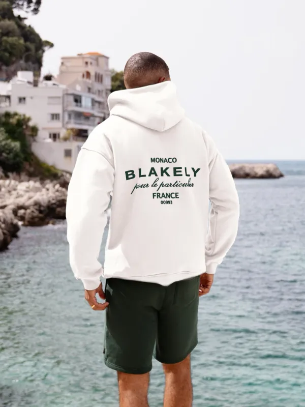 Monaco Relaxed Hoodie - Ivory sold by Blakely