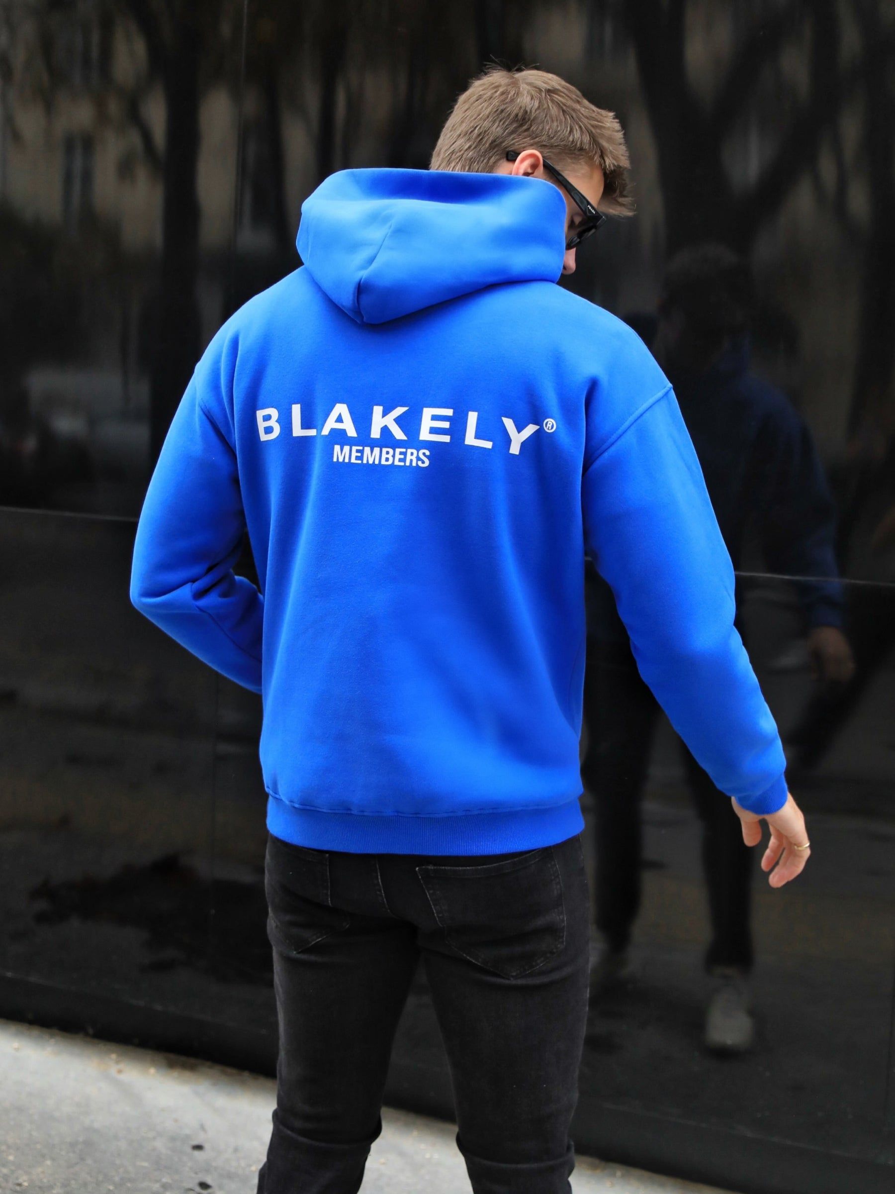 Members Relaxed Hoodie - Cobalt Blue sold by Blakely