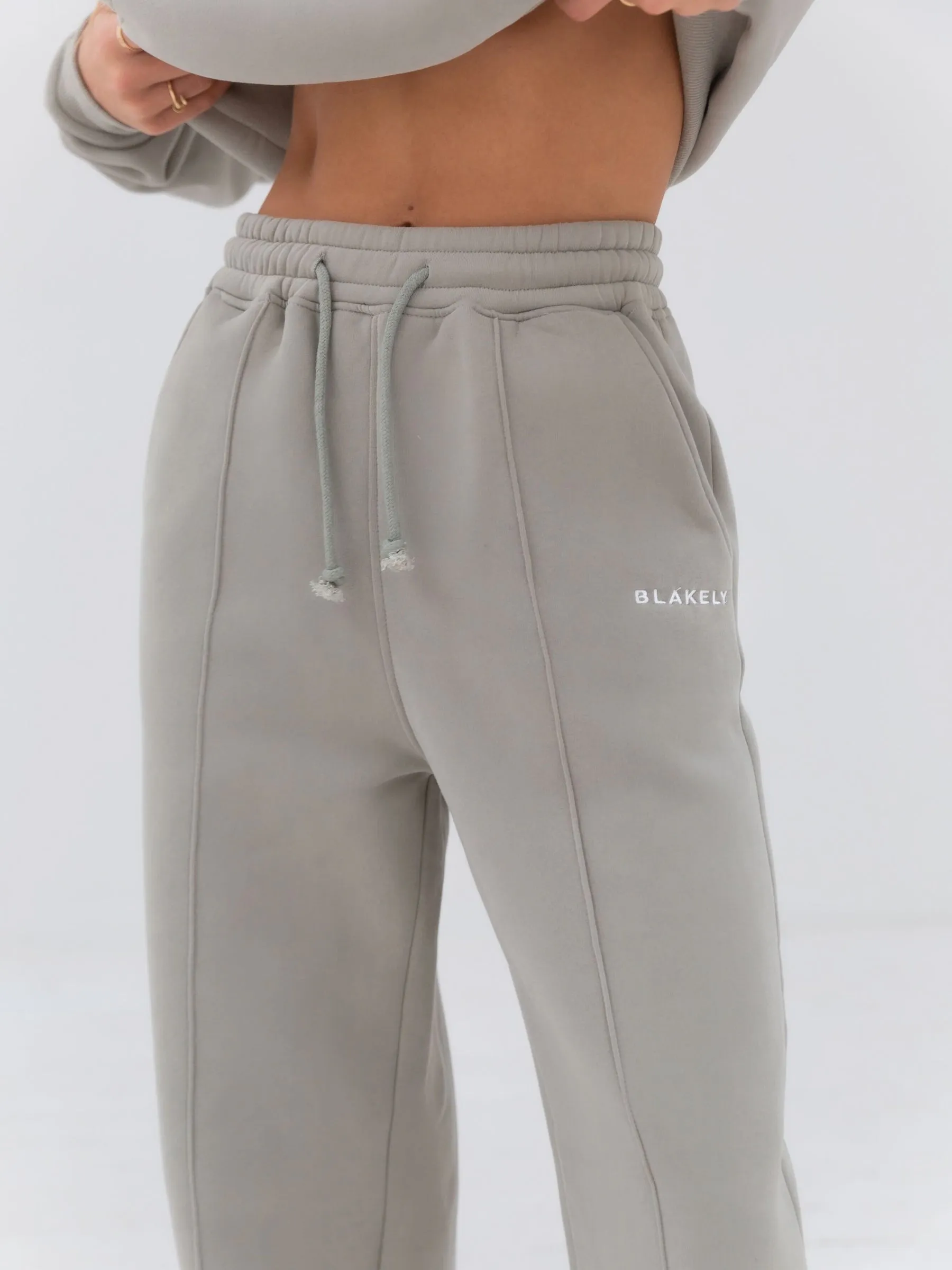 Everyday Wide Leg Sweatpants - Grey sold by Blakely product image thumbnail 4