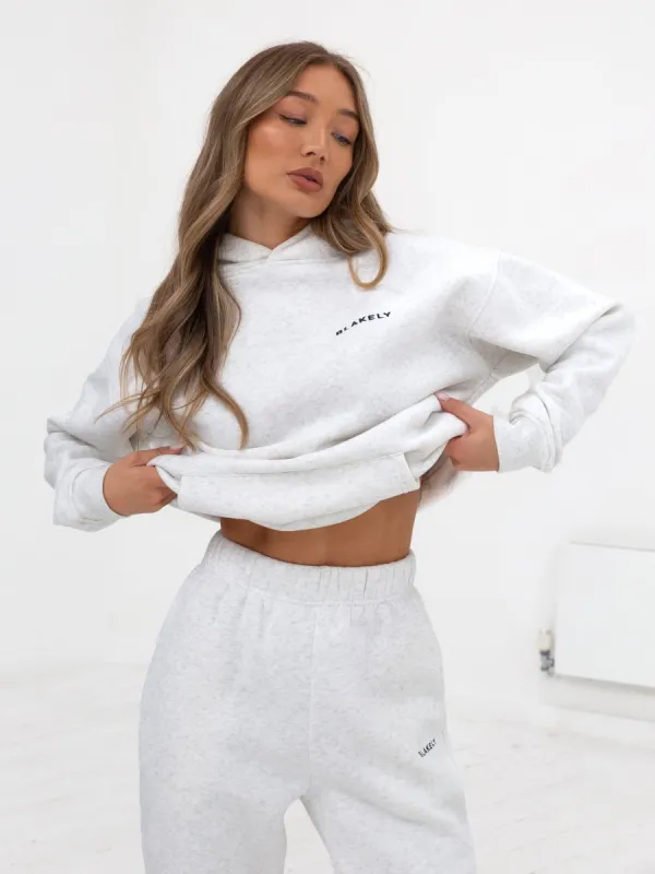 Series Oversized Hoodie - Marl White sold by Blakely