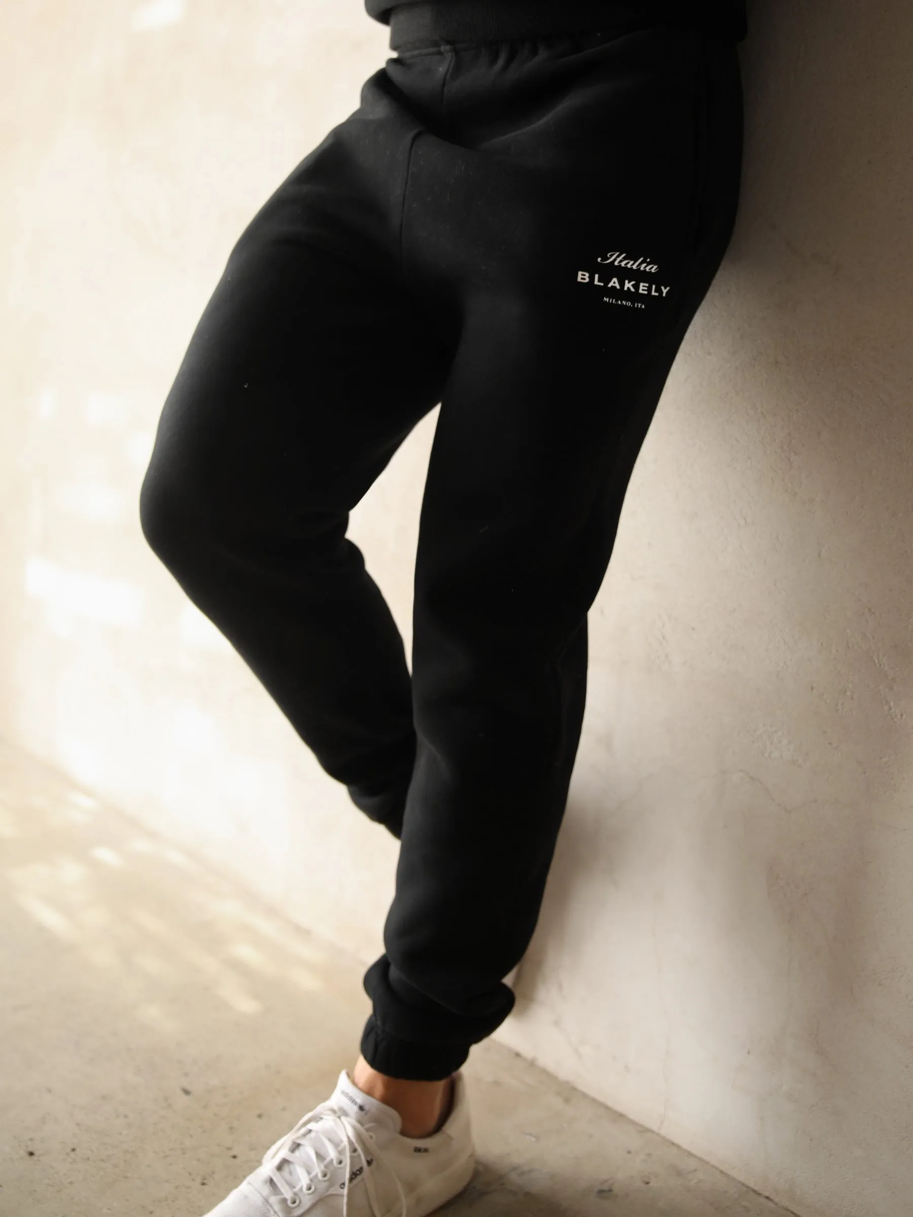 Italia Relaxed Sweatpants - Black sold by Blakely product image thumbnail 2
